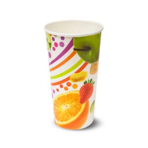 VASO 21 OZ CARTON (BEB FRIA) - CON DISEÑO