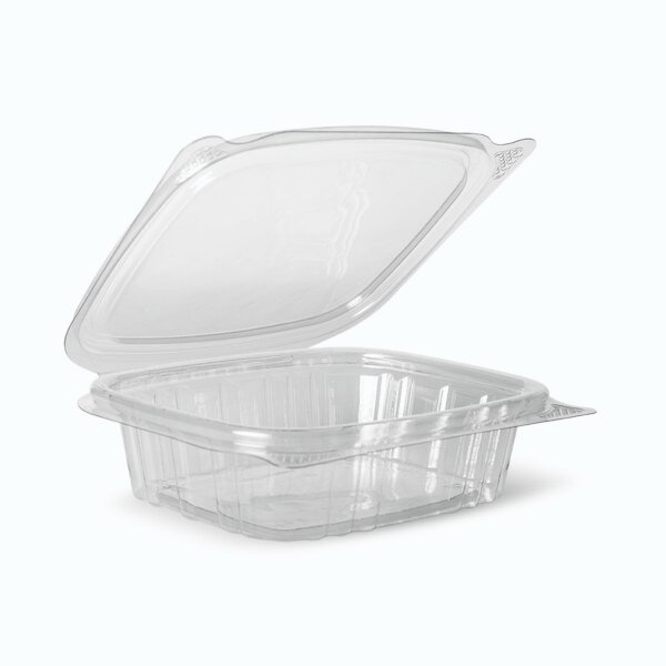 ENVASE DELI (RECT) BISAGRA 8 OZ TAPA BAJA TR