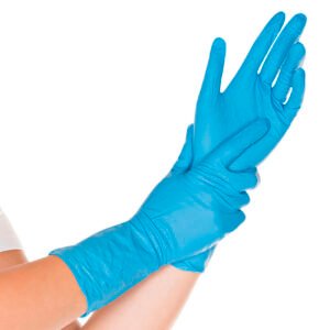 GUANTE NITRILO LIBRE POLVO (AZUL) - TALLAS S, M, L