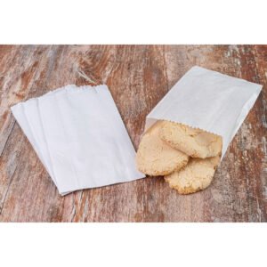 BOLSA C/ FUELLE KRAFT BLANCO 40 gr RESIST 003