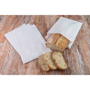 BOLSA C/ FUELLE KRAFT BLANCO 40 gr RESIST 004
