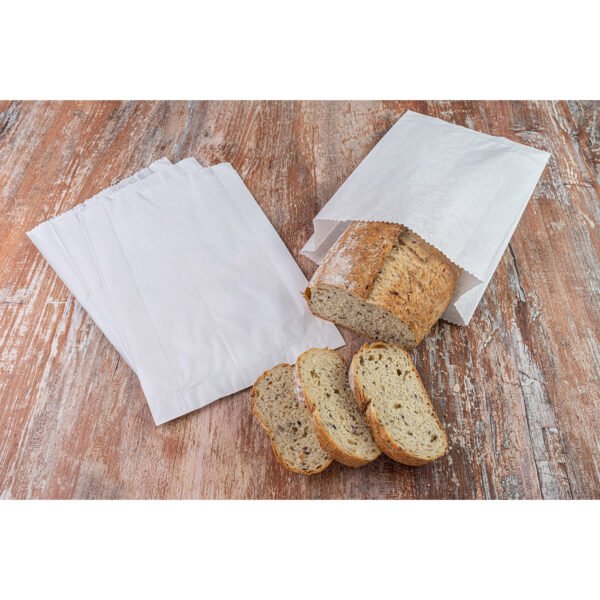 BOLSA C/ FUELLE KRAFT BLANCO 40 gr RESIST 004