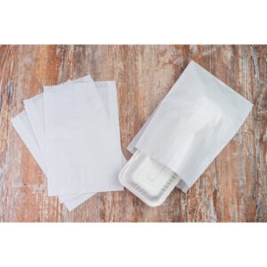 BOLSA C/ FUELLE KRAFT BLANCO 40 gr RESIST 007