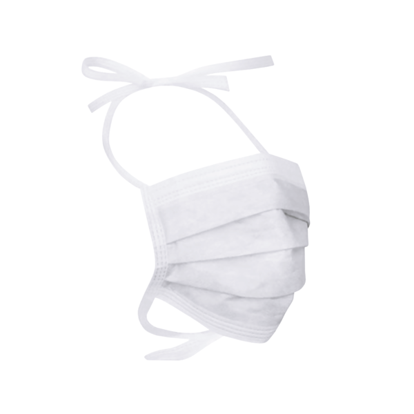 MASCARILLA CON TIRA (BL/CEL)
