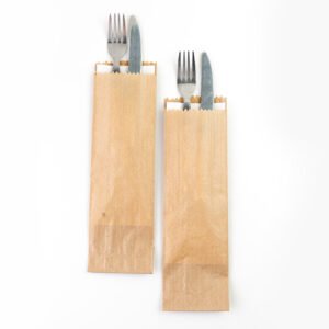 BOLSA PLANA KRAFT NAT 40 gr ACERADO RESIST CUBIERTERA