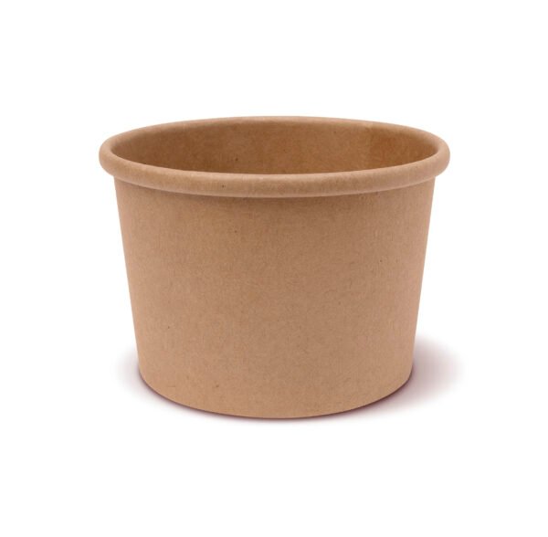 ENVASE CIRCULAR 8 OZ CARTON KRAFT