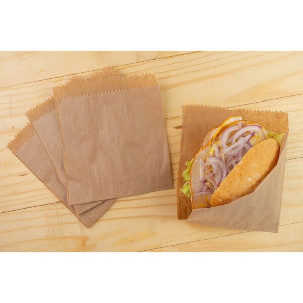 BOLSA SANG KRAFT NAT 40 gr ACERADO RESIST HAMBURGUESA
