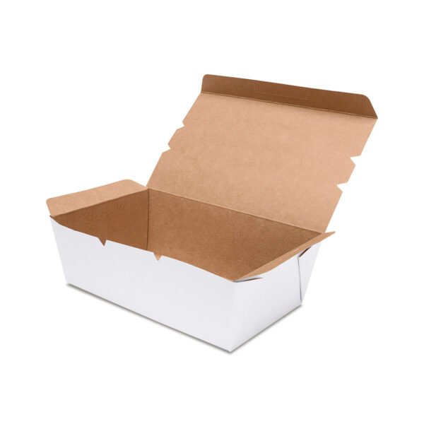 CONTENEDOR 5 CARTON KRAFT NAT / BLANCO